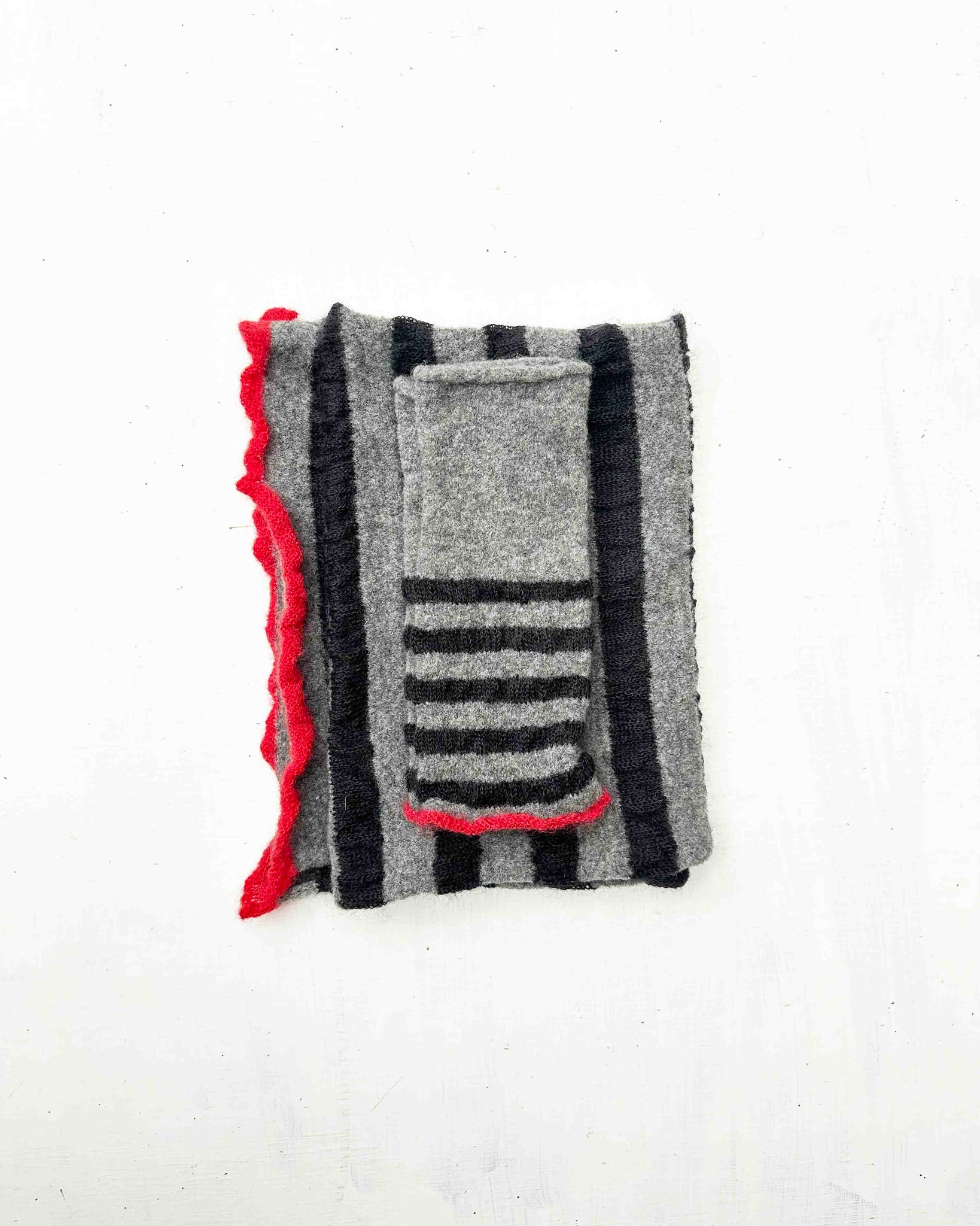 Ribbon Scarf & Gloves Set