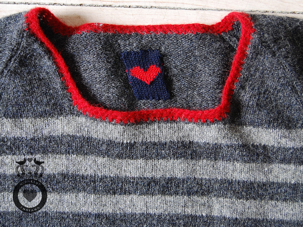 A-Line Oversized Stripe Sweater
