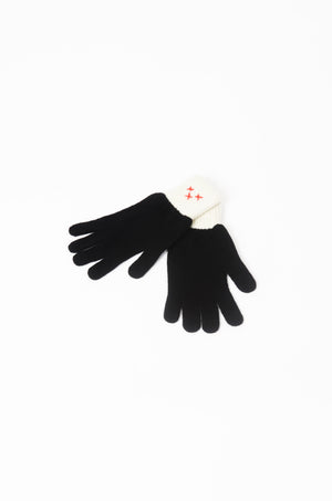 Women's Contrast Rib Gloves