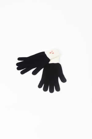 Women's Contrast Rib Gloves