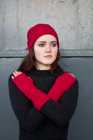 Long Fingerless Gloves