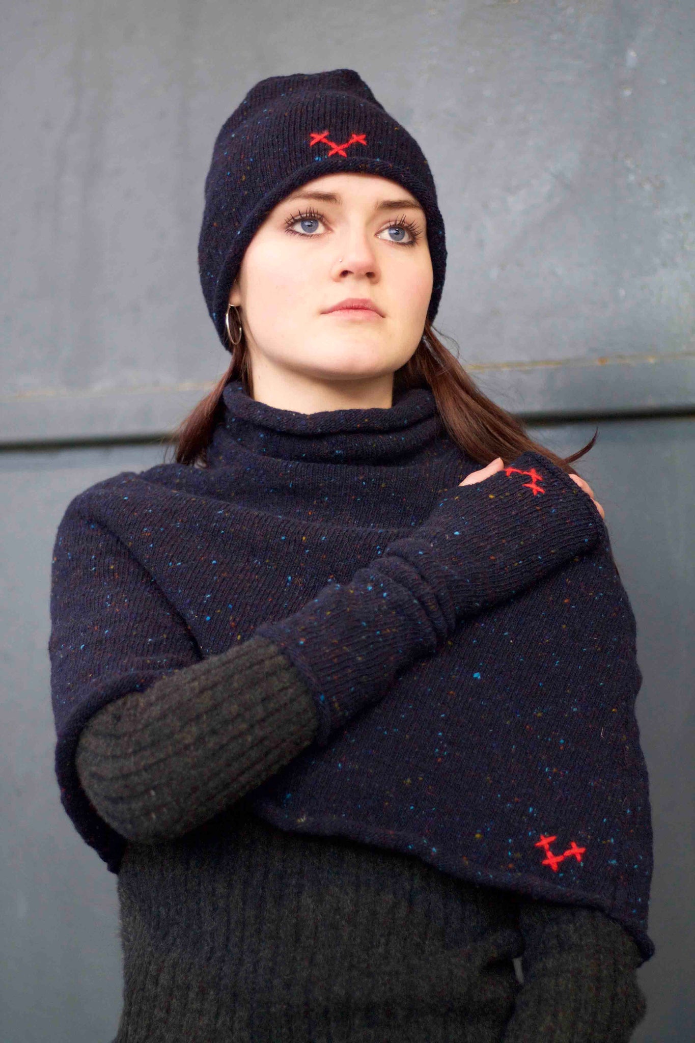 Long Fingerless Gloves